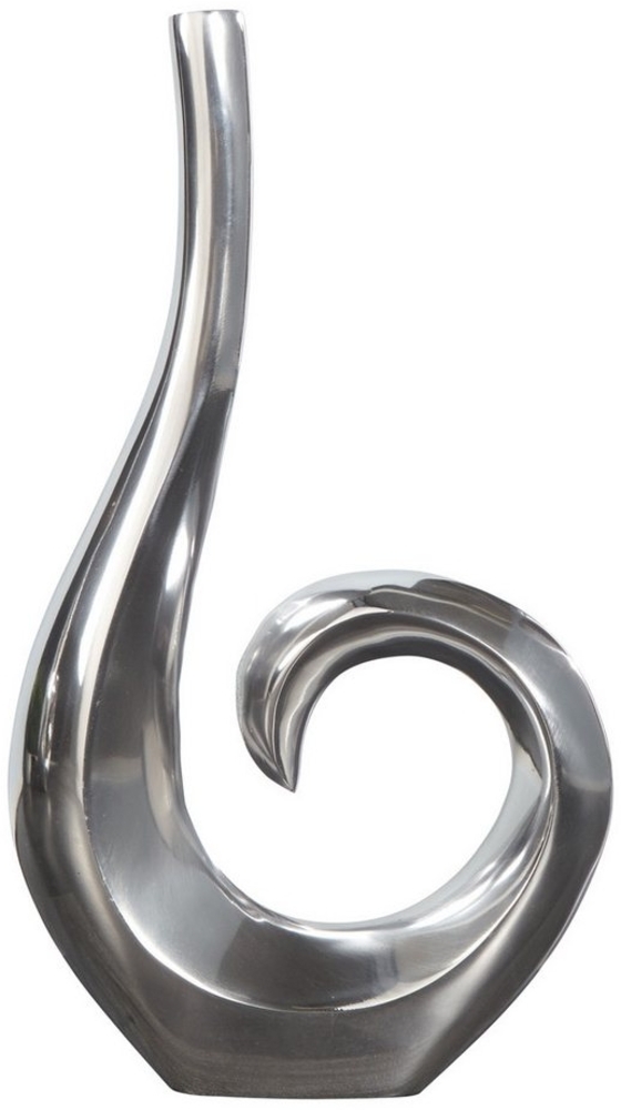 riess-ambiente Tischvase WAVE 47cm silber, Vase · poliert · Dekovase · aus Aluminium Bild 1