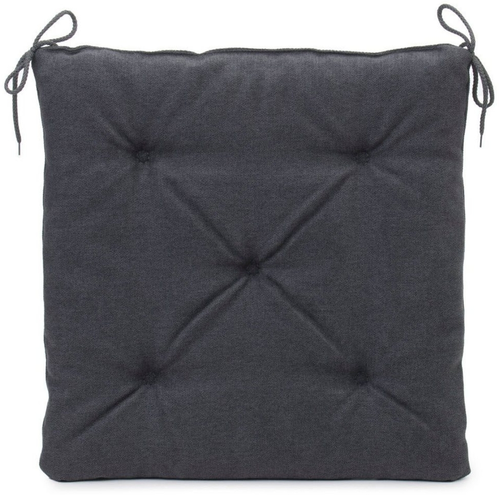 Gözze Sitzauflage Darco Uni, (1 St), 1 Stück, Maße: 40 x 40 x 4 cm, mit Füllung, mit Bindebändern Bild 1