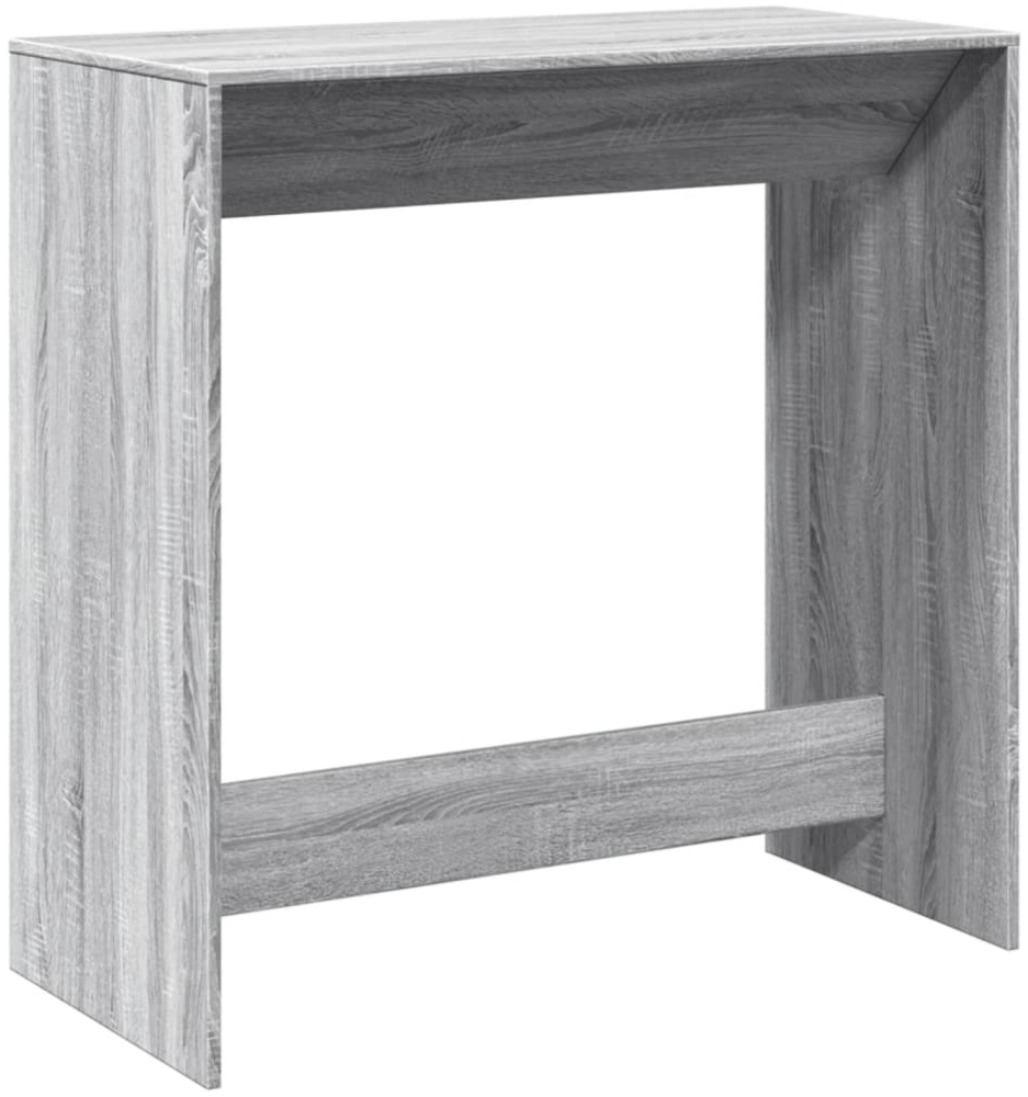 vidaXL Bartisch Grau Sonoma 102x50x103,5 cm Holzwerkstoff 854432 Bild 1