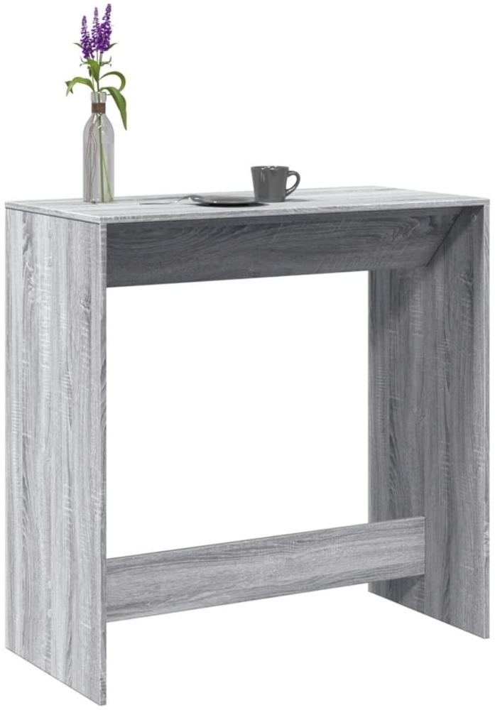 vidaXL Bartisch Grau Sonoma 102x50x103,5 cm Holzwerkstoff 854432 Bild 1