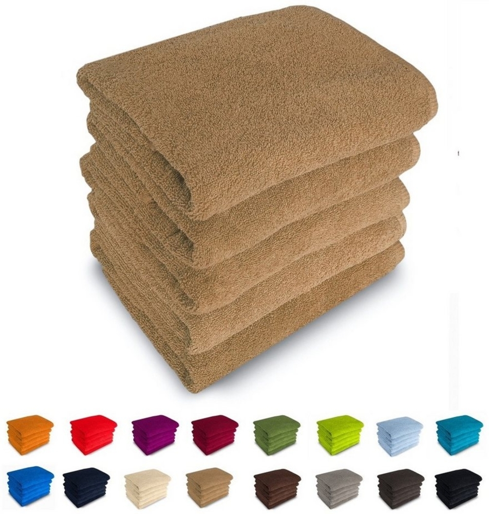 MatratzenL.A.B® Duschtücher 70x140 cm Rimini 500 g/m² Blauer Schwan®, 100% Baumwolle (Duschtücher), Badetücher, Frotee, 23 Farben, mit Aufhänger, einzeln verpackt Bild 1