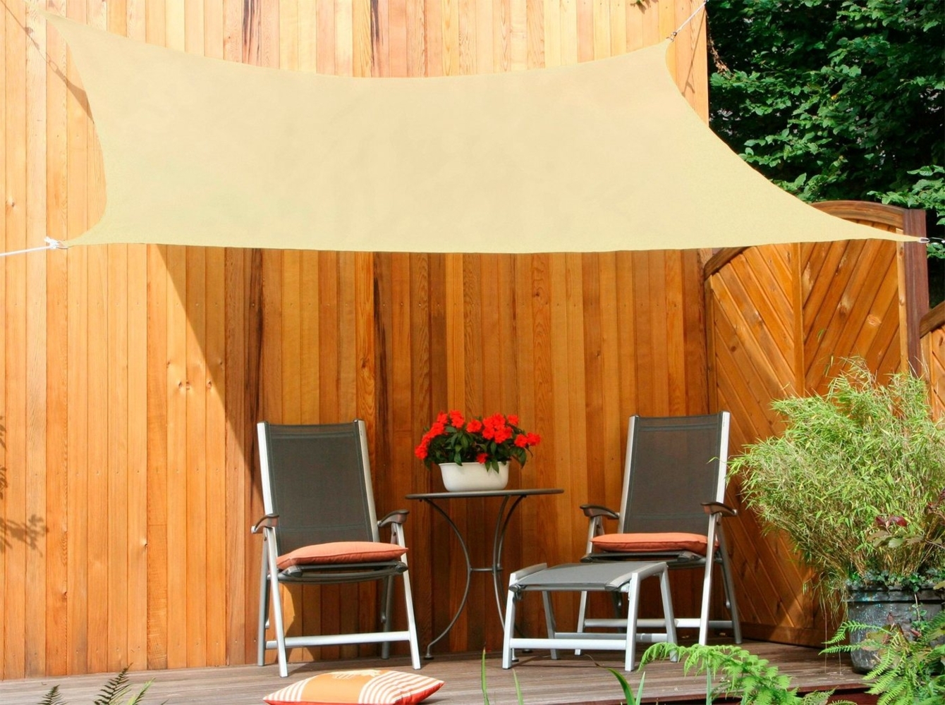 Floracord Sonnensegel, BxT: 400 x 500 cm Bild 1