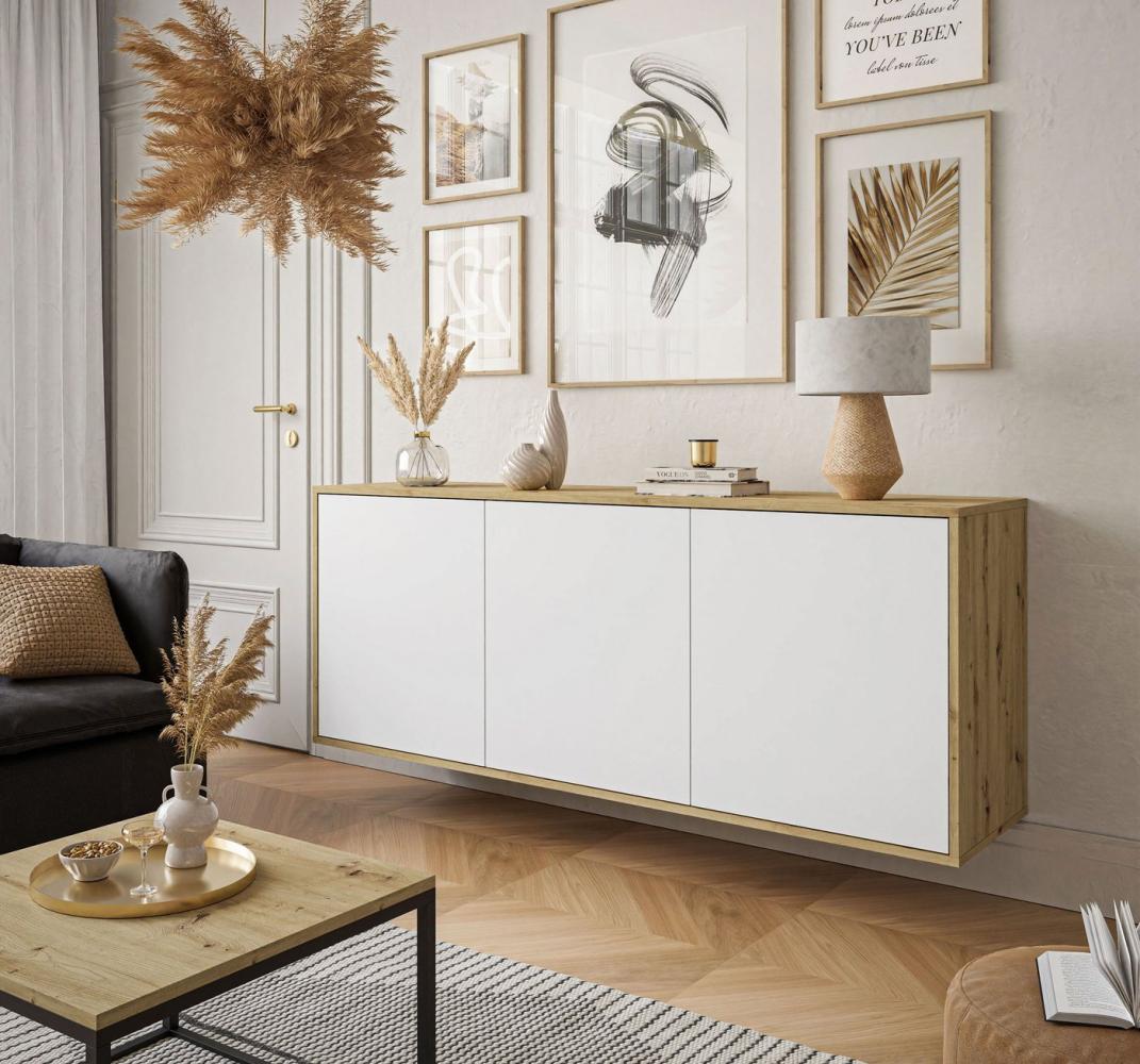 yourhouse24 Kommode Sanayi Hängende Sideboard Push-Open 154 cm Bild 1