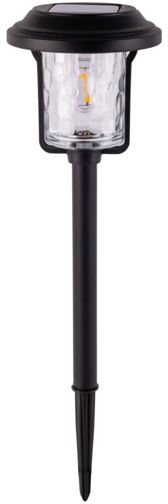Light & More LED Solarleuchte mit Dämmerungssensor schwarz Bild 1