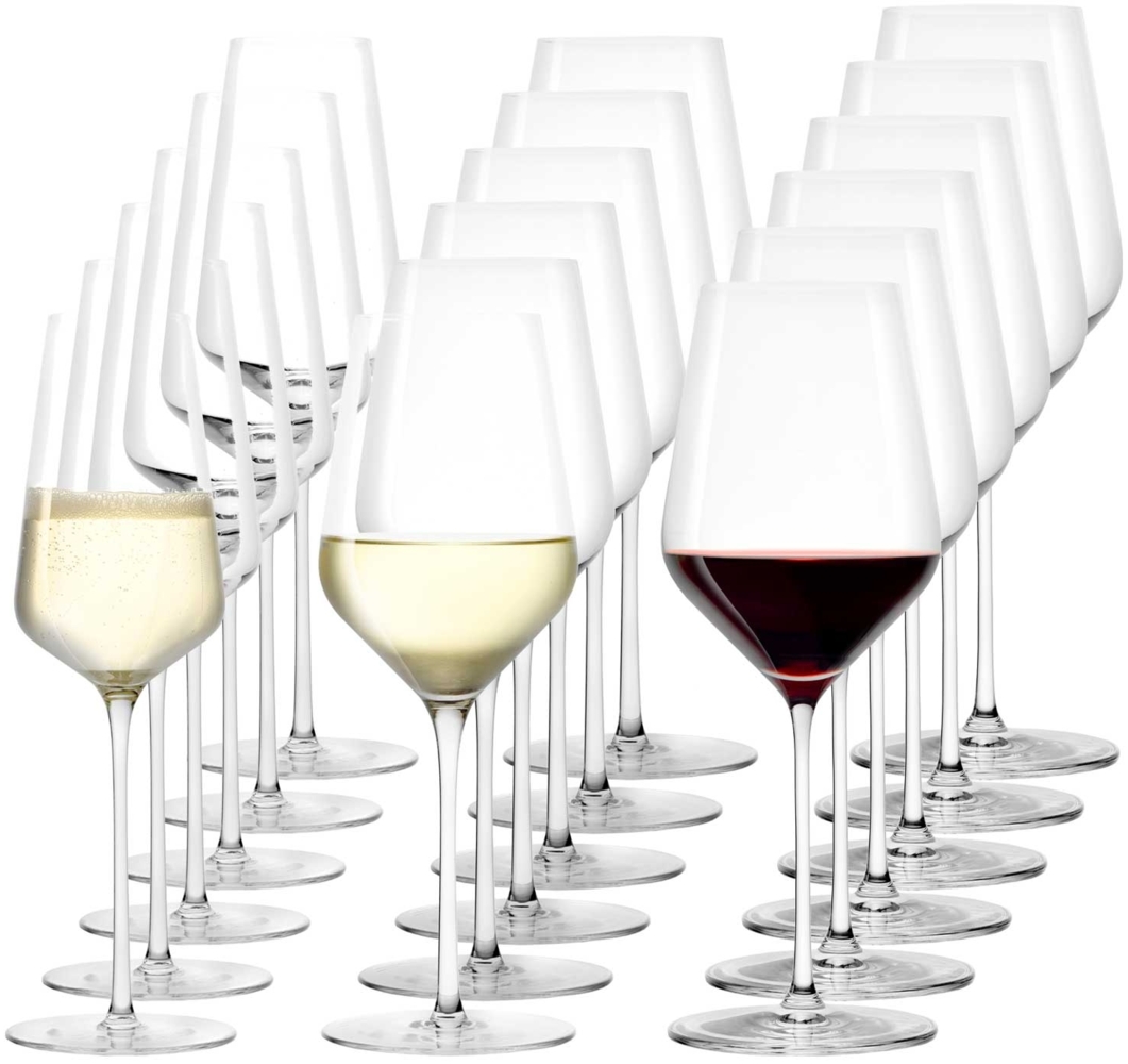 Stölzle Lausitz STARLIGHT Wein- und Champagner-Set 18-teilig Bild 1