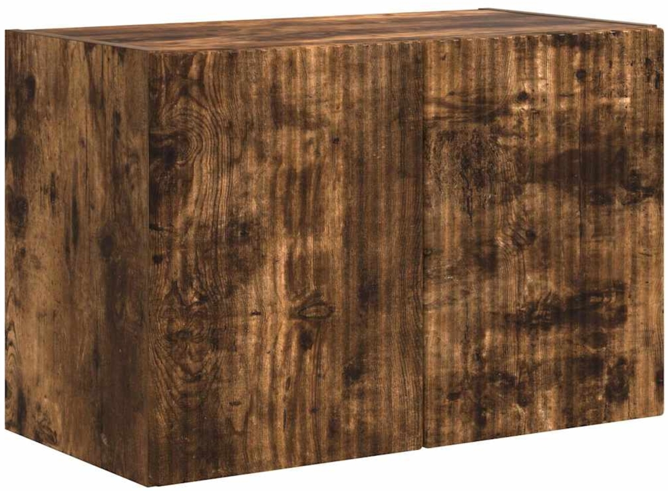 vidaXL TV-Wandschrank Wandmontiert Geräucherte Eiche 59,5 x 31 x 40 cm 892339 Bild 1