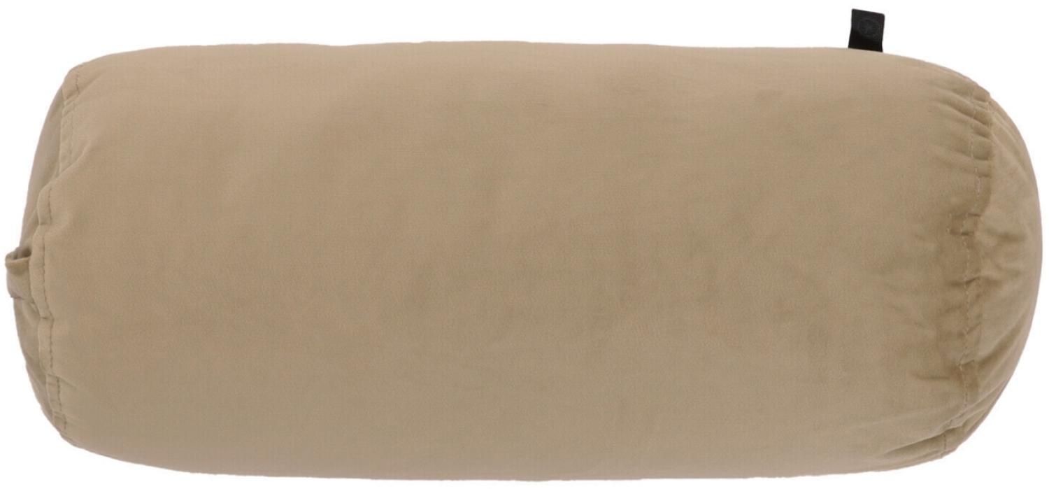 Overseas Enzo Nackenrollkissen, Beige, 18 x 45 cm Bild 1