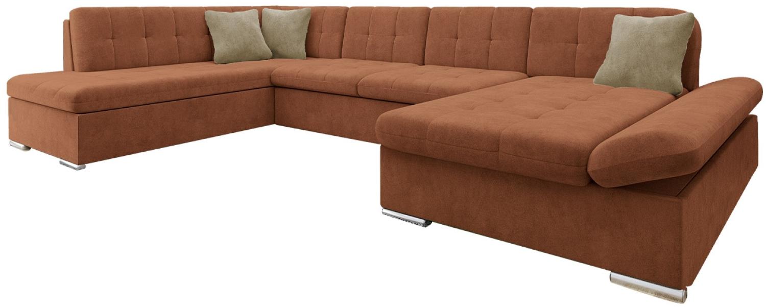 Ecksofa Bergen (Zetta 295 + Zetta 295 + Zetta 291, Seite: Rechts) Bild 1