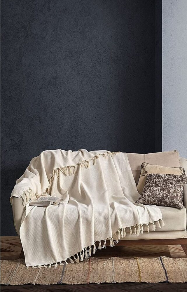 BOHORIA Tagesdecke BOHORIA® Tagesdecke "Tulum" - Bettüberwurf, extra-groß 170 x 230 cm, Kann für Bett, Sofa, Stuhl, Outdoor und Indoor genutzt werden. Bild 1