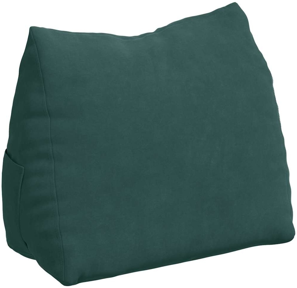 vidaXL Rückenkissen Dunkelgrün 45 x 20 x 35 cm Cordstoff 42015021 Bild 1