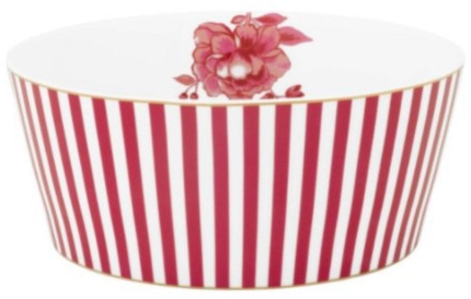 Pip Studio Schale Royal Stripes Dark Pink (15 cm) 51.003.227 Bild 1