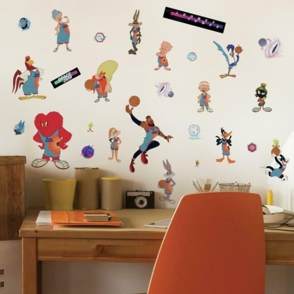 Space Jam Wallstickers Bild 1