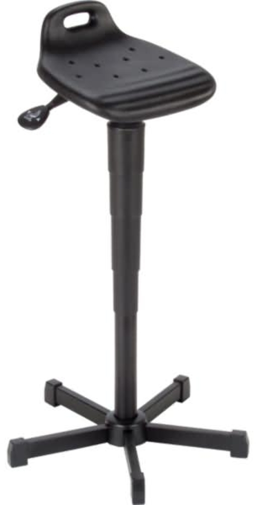 Stehhilfe PU-Schaum Sitz-H. 610-880mm STA schwarz Tragegriff MEY "" Bild 1