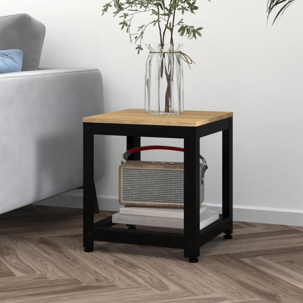 Beistelltisch >3015921< (LxBxH: 40 x 40 x 45 cm) in Hellbraun und Schwarz Bild 1