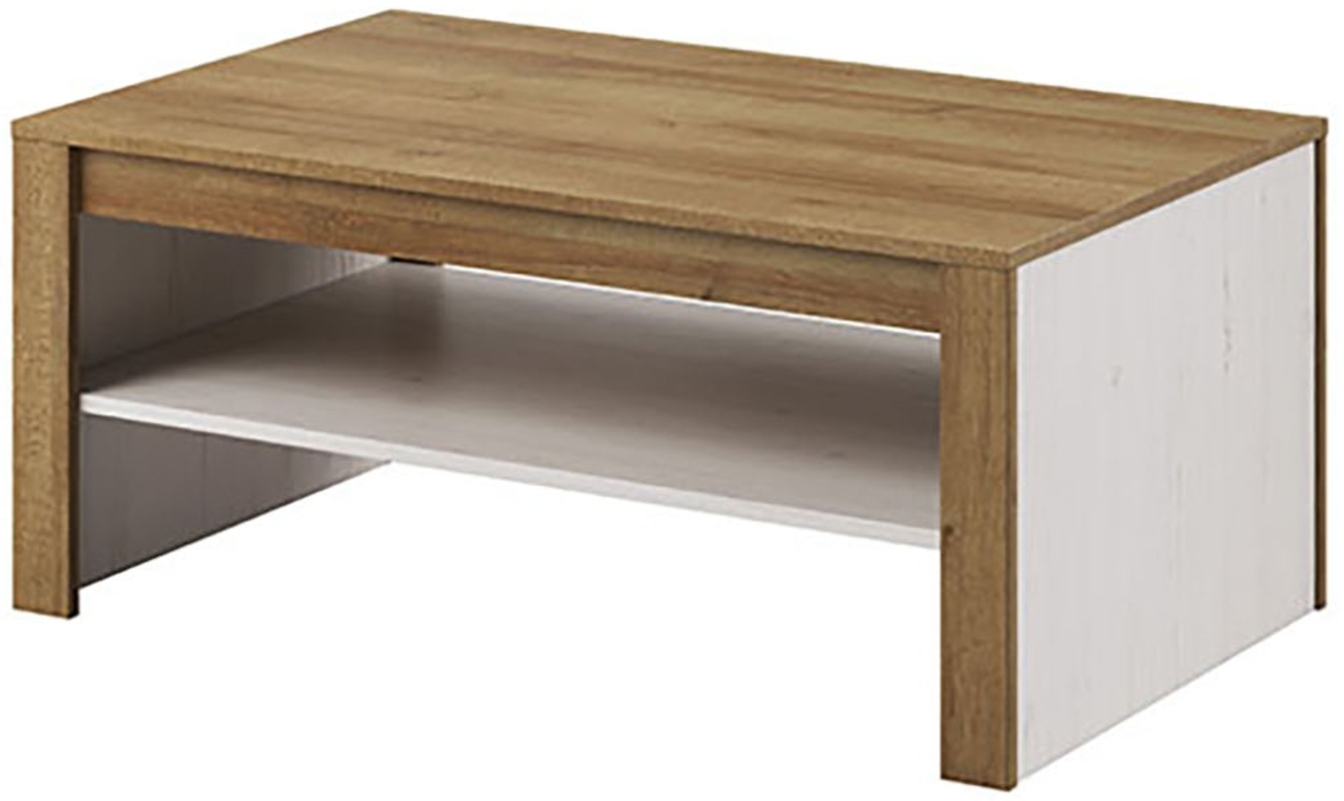 Couchtisch Wohnzimmertisch Beistelltisch Wohnzimmer 103cm anderson pinie eiche riviera Bild 1