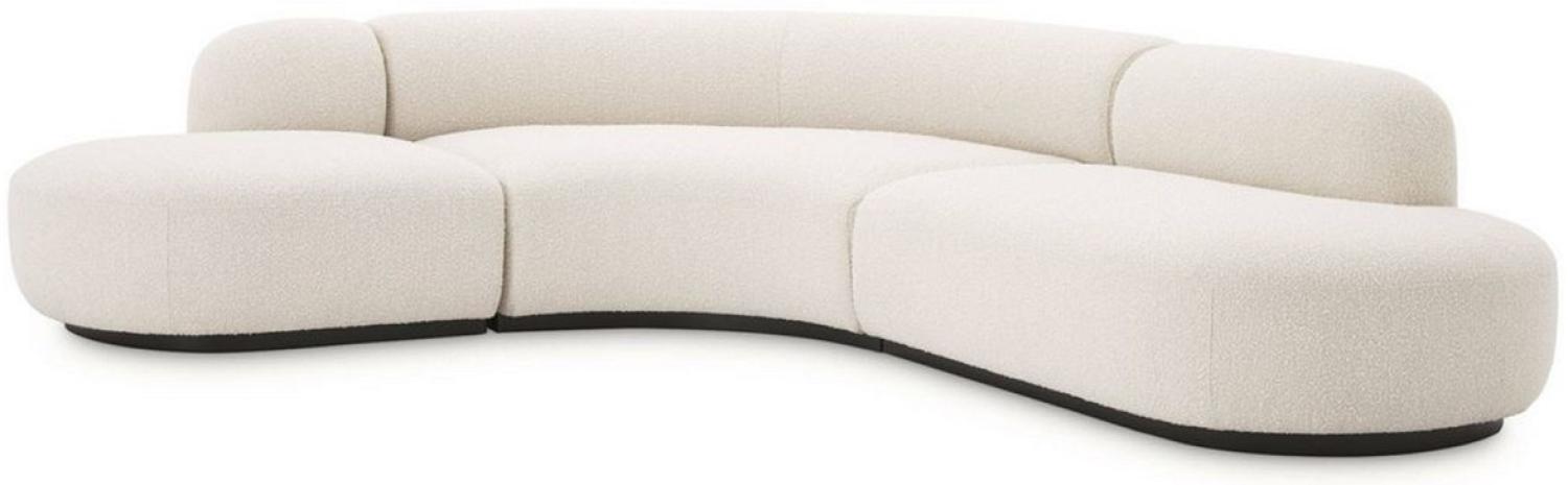 EICHHOLTZ Sofa Björn Large Bouclé Cream Bild 1