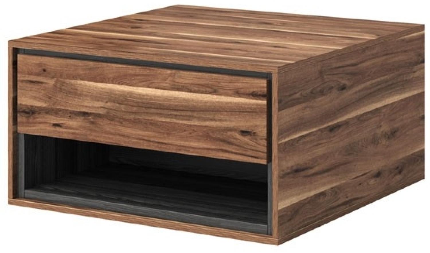 Couchtisch Wohnzimmertisch Mundo 80x80 cm Royalis Eiche Touchwood Bild 1