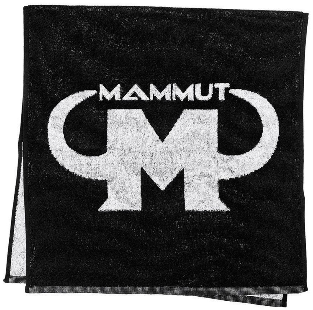 Mammut Nutrition Sporthandtuch Fitness Handtuch 50 x 100 - schwarz - Design Mammut Nutrition - Stück, 100 % Baumwolle Bild 1