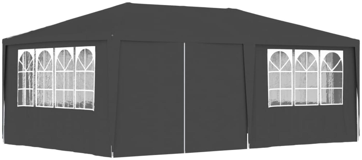 vidaXL Profi-Partyzelt mit Seitenwänden 4×6 m Anthrazit 90 g/m² 48537 Bild 1