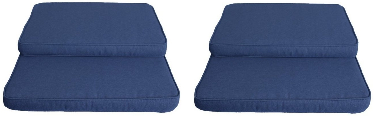 Madison 2-er Kissenset für Allibert Monaco / Victoria Sessel blau Bild 1