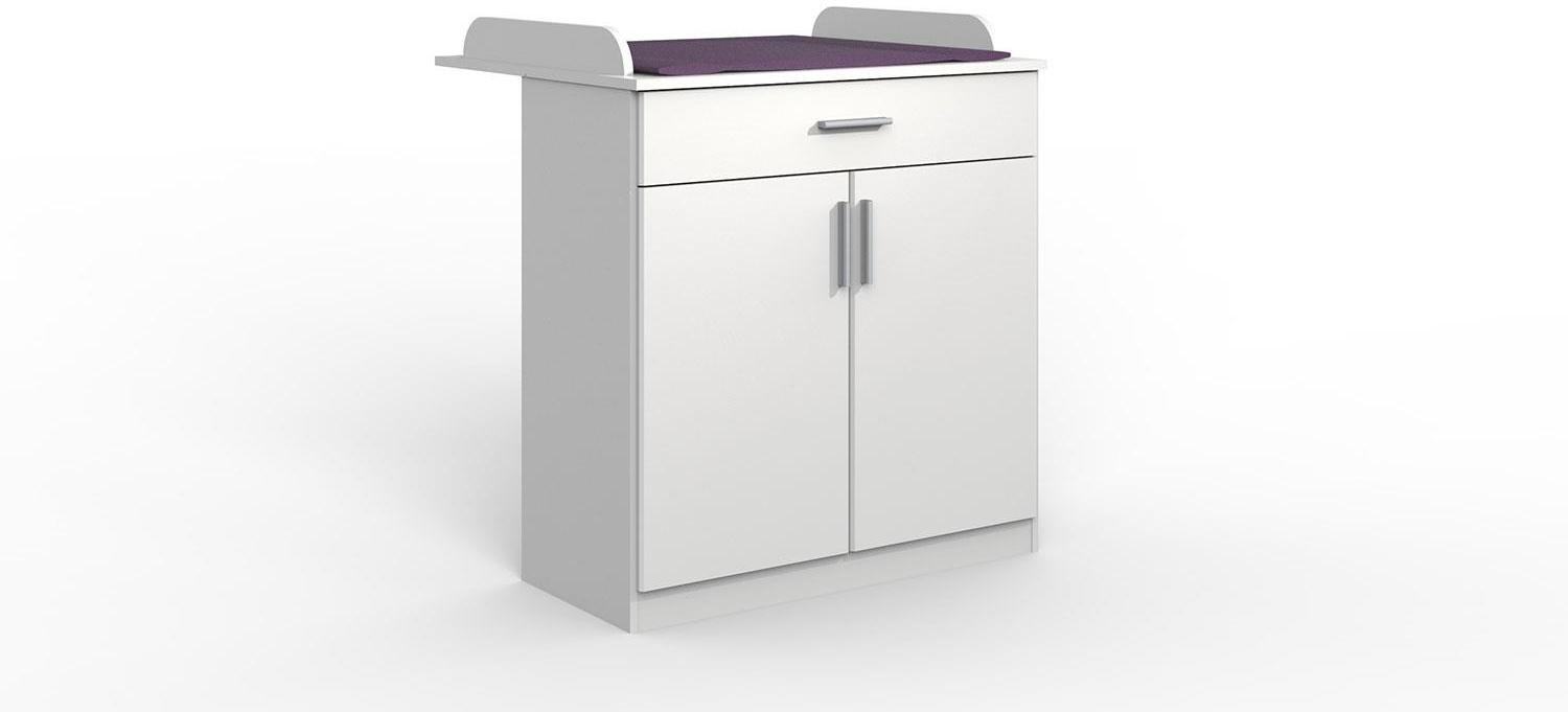 Wickelkommode Kiel Babyzimmer weiß Bild 1