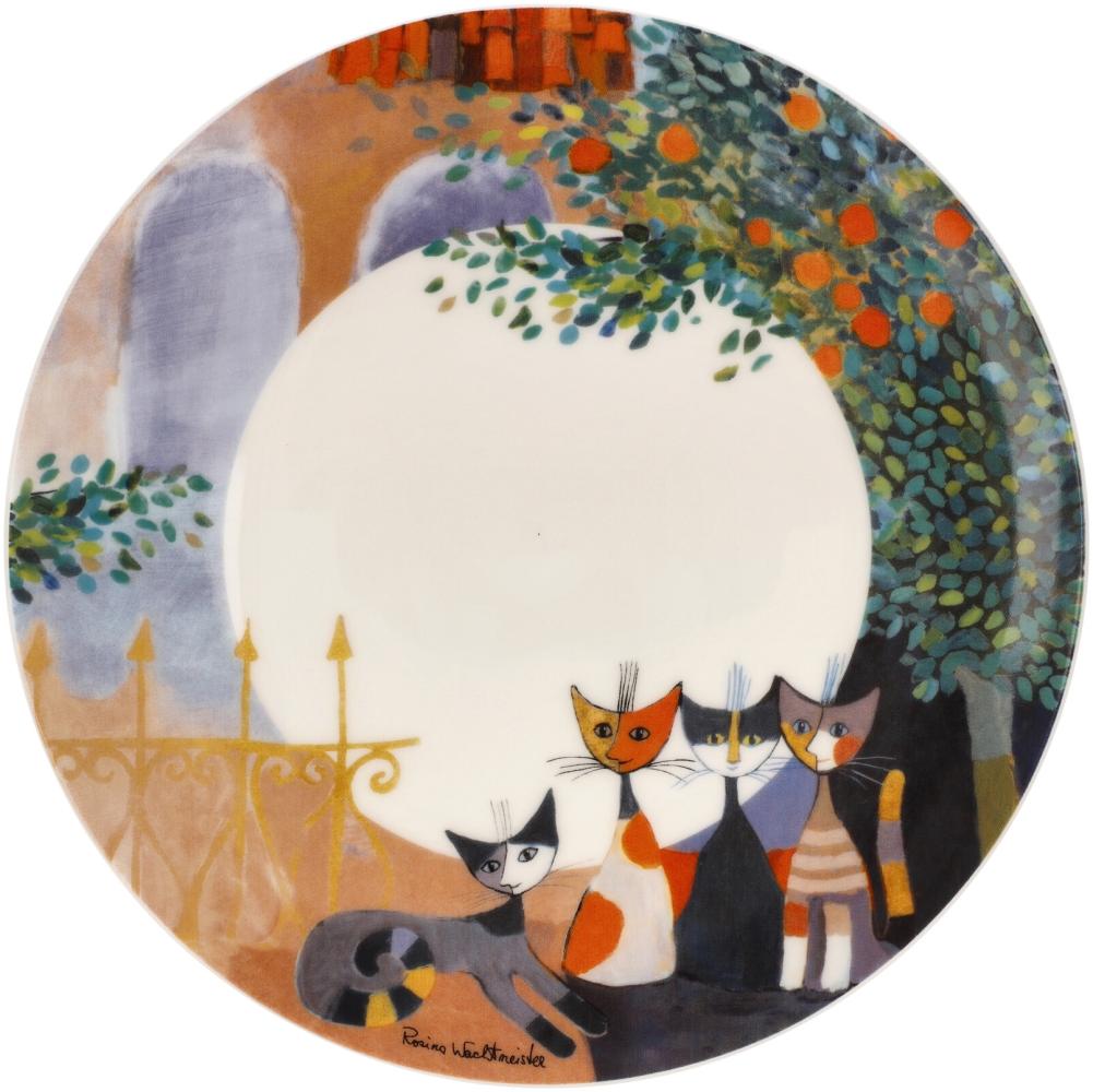 Goebel Teller Rosina Wachtmeister - Tempi felici, Fine Bone China, Bunt, 23 cm, 66861211 Bild 1