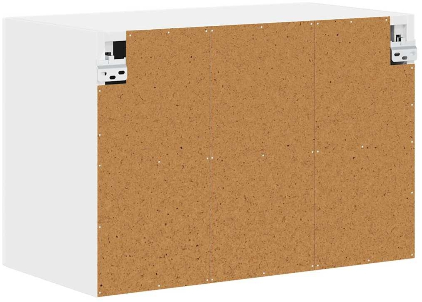 vidaXL Küchenschrank mit Regal 2 pcs Hochglanz Weiß 60 x 31 x 40 cm 884563 Bild 1