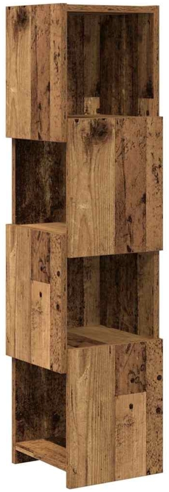 vidaXL Eckschrank Weiß 25,5 x 25 x 102 cm Holzwerkstoff 889811 Bild 1