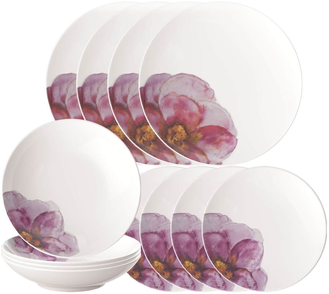 Villeroy & Boch Rose Garden Teller-Set 12-teilig - DS Bild 1