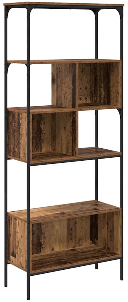 vidaXL Bücherregal Altholz 76 x 33 x 188,5 cm Holzwerkstoff 882986 Bild 1