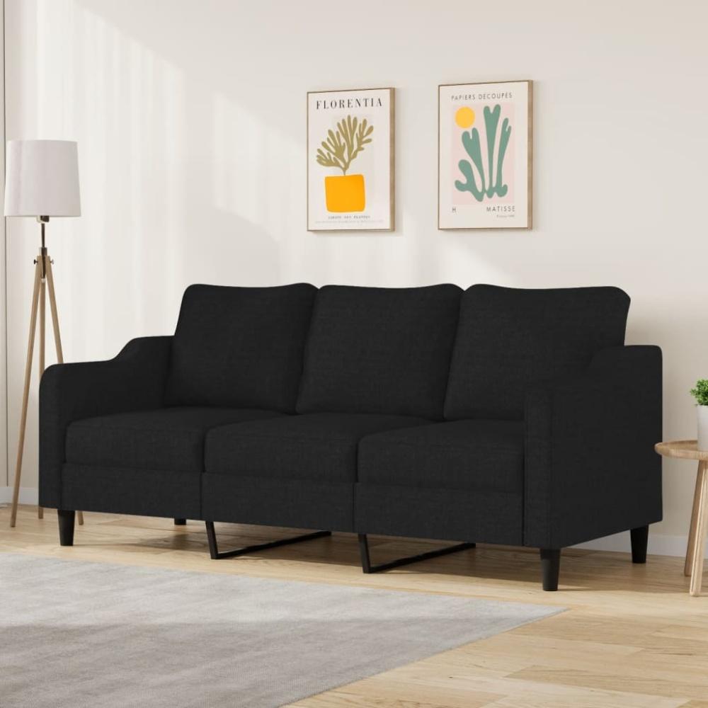 vidaXL Sessel , Schwarz, 198 cm x 80 cm Bild 1