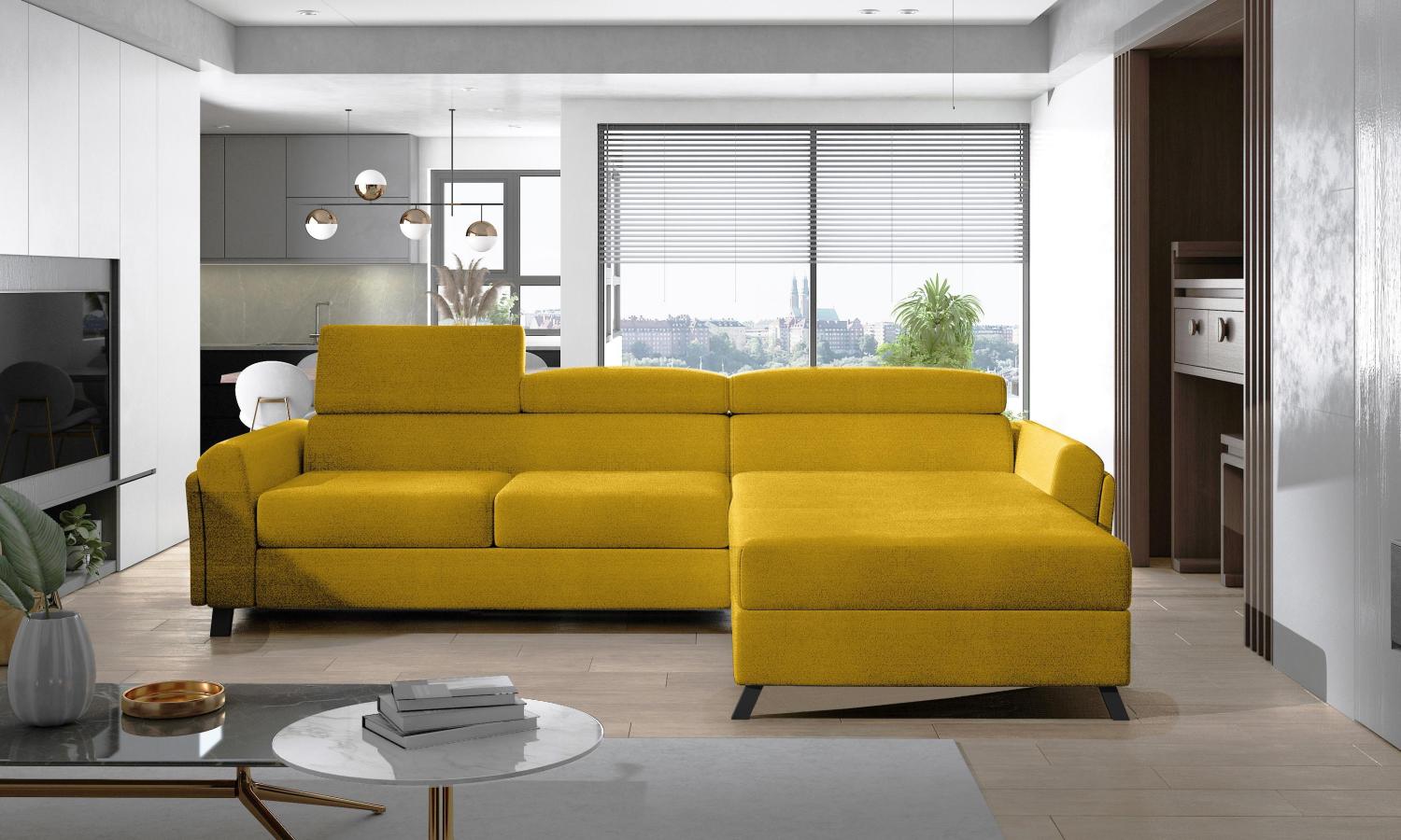 Wohnideebilder Mariall Gelb Ecksofas & Eckcouches Mari_36 Bild 1