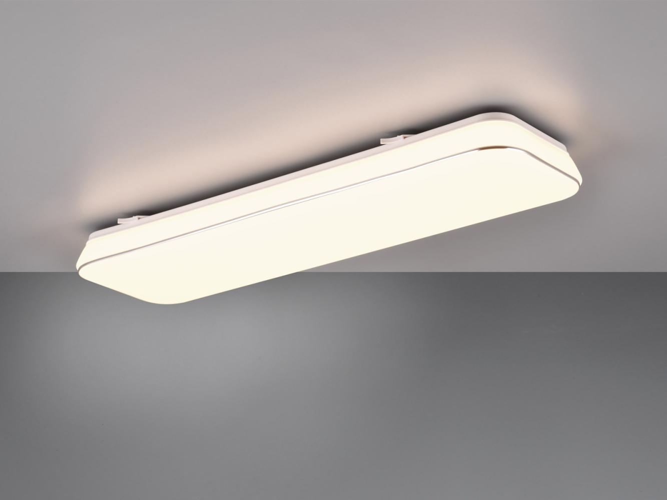 Flache LED Deckenleuchte BLANCA dimmbar, Warmweiß - 60cm lang Bild 1