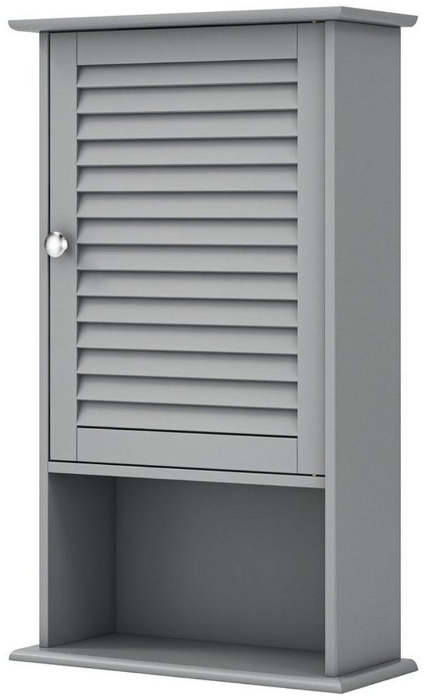 COSTWAY Hängeschrank Badezimmerschrank mit verstellbarem Einlegeboden Bild 1