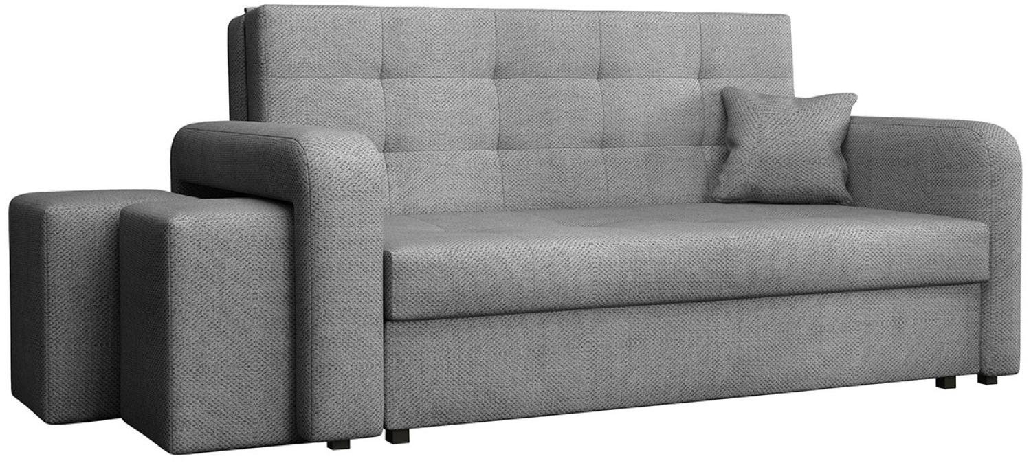 Schlafsofa Viva Home III, Nische für Hocker auf der linken Seite, Farbe: Enjoy 21 Bild 1