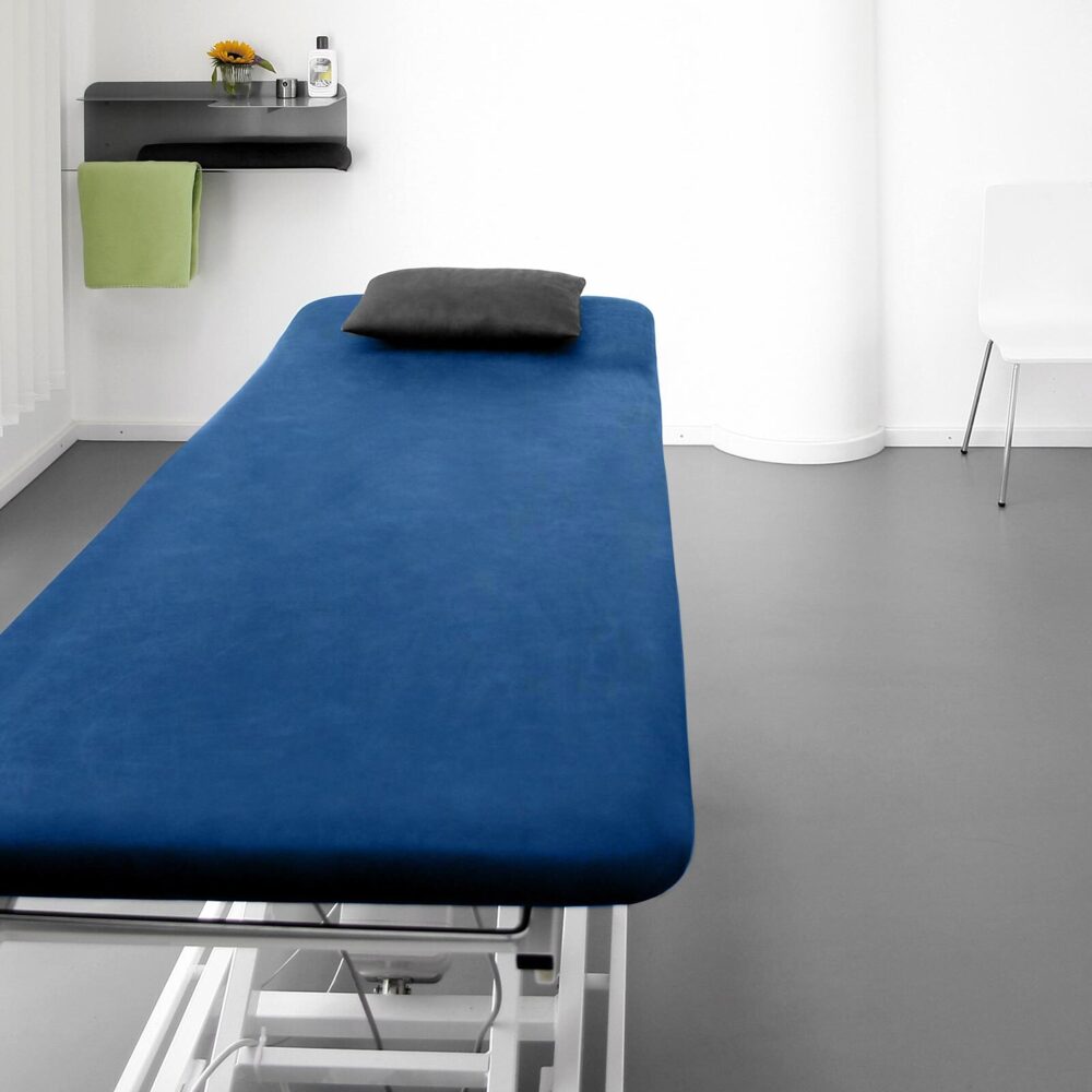 Traumschlaf Frottee Massageliegenbezug Therapieliegenbezug|80x185x10 cm| blau Bild 1