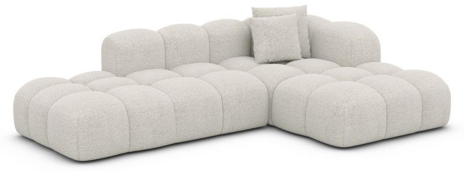 Sofa Dreams Ecksofa Stoff Eckcouch Modern Eck Couch Formentera L Form Lounge Samtstoff, Lounge-Sofa Bild 1