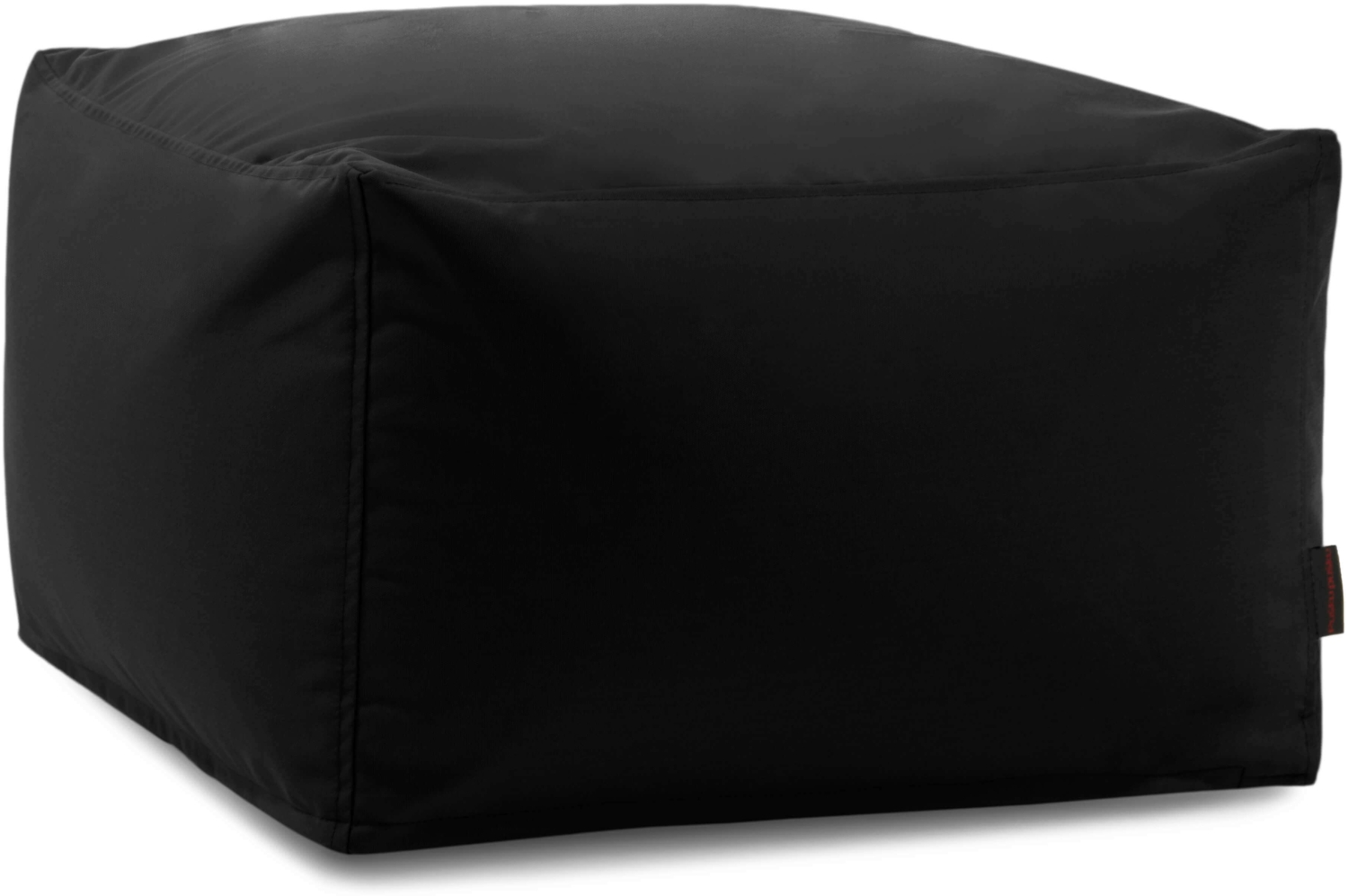 Sitzsack ‘Softbox‘, Bezugstoff - Colorin, 100% Olefin, Balck, 40x70x70 cm. Bild 1