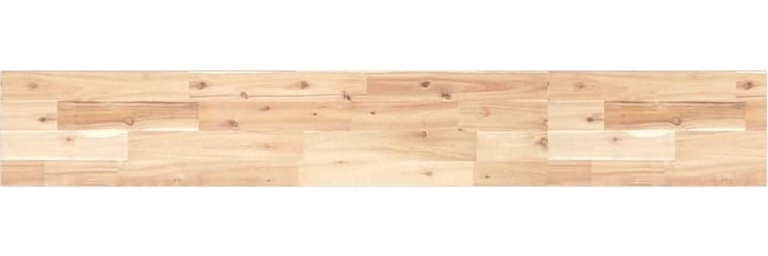 vidaXL Schweberegal 140x20x2 cm Massivholz Akazie Unbehandelt 3279355 Bild 1