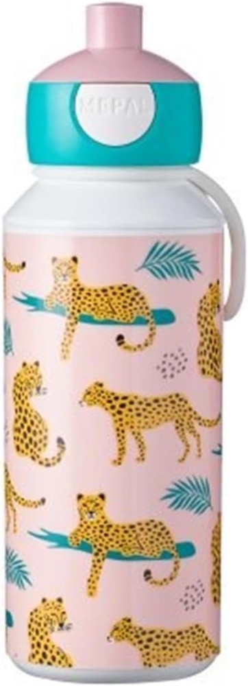 Mepal CAMPUS Trinkflasche Pop-Up 400 ml Leopard Bild 1