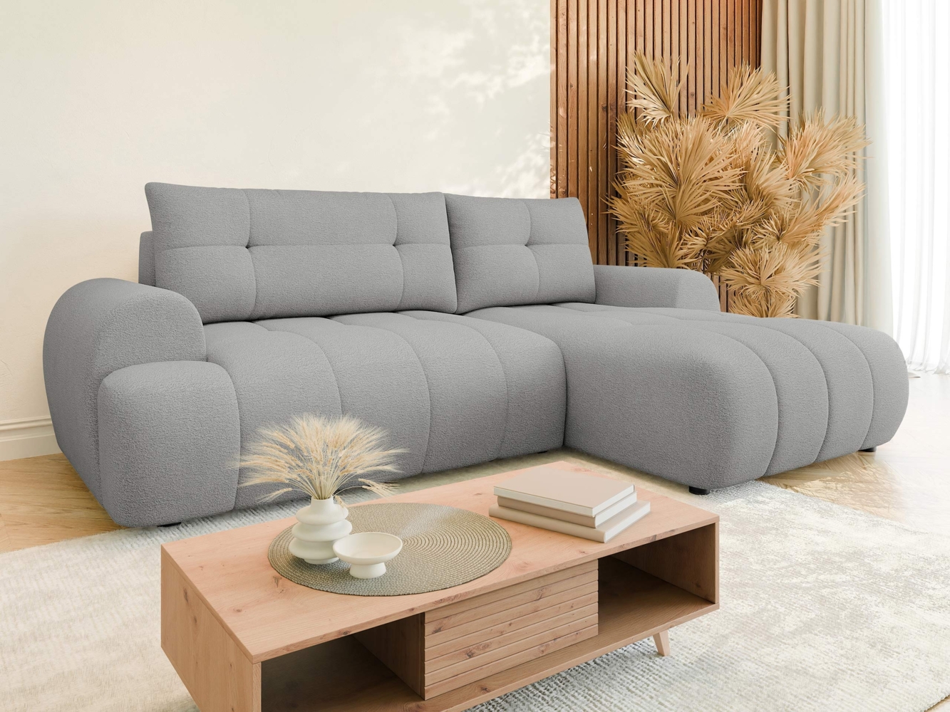 Ecksofa Fliog (Farbe: Velo 633, Seite: Rechts) Bild 1