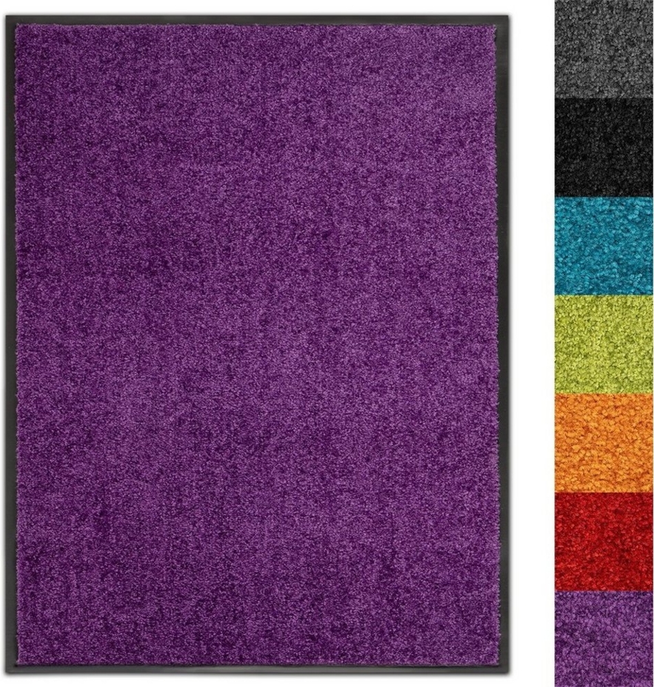 Karat Fußmatte Use&Wash,verschiedene Farben & Größen, Sauberlaufmatte, Rechteckig, Höhe: 8 mm, Schmutzfangmatte Bild 1