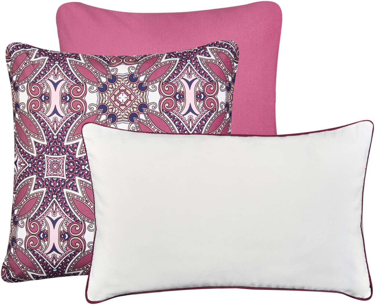 Gartenkissen 3er Set MIRAGE Orientalisches Muster Bunt Bild 1