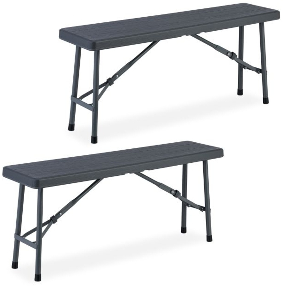 Bierbank 2er Set Holzoptik 10049607_111 Bild 1