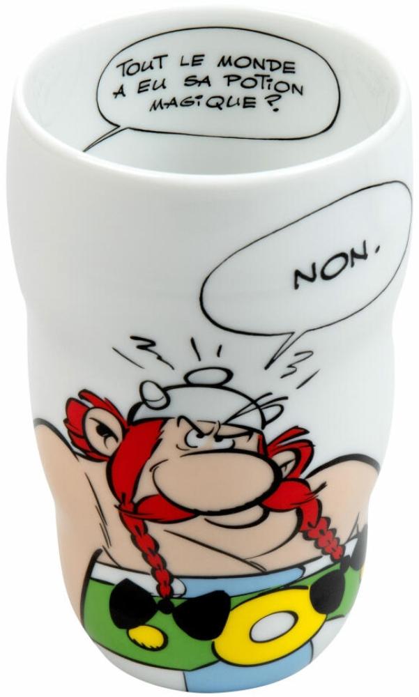 Könitz Grip Mug Obelix Potion Magique, doppelwandiger Becher, Porzellan, 350 ml, 11 1 136 2755 Bild 1