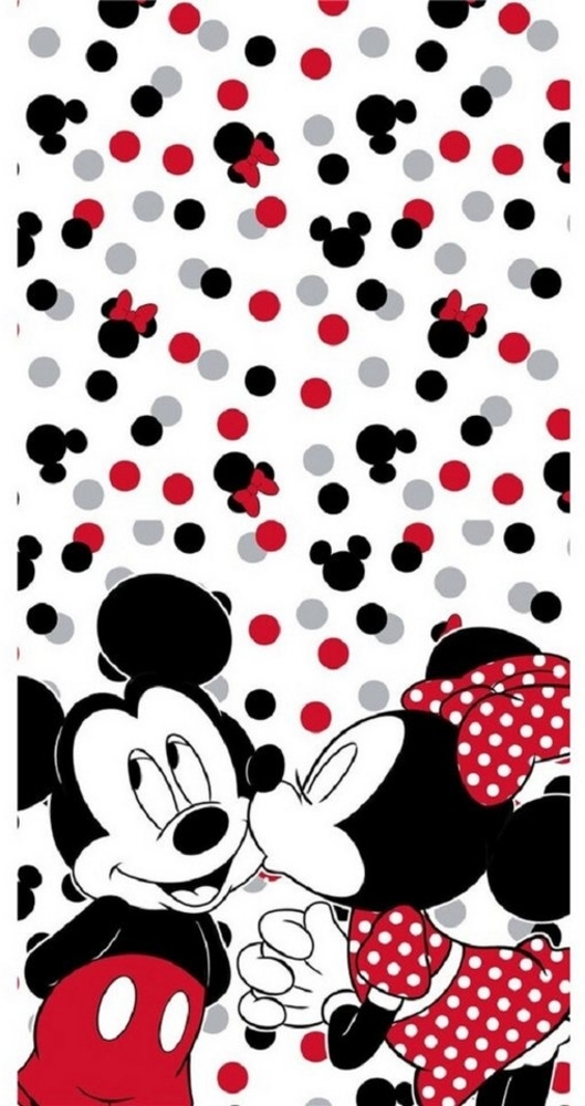 Disney Mickey Mouse Badetuch 140x70 cm Hochwertiges & langlebiges Strandtuch Bild 1
