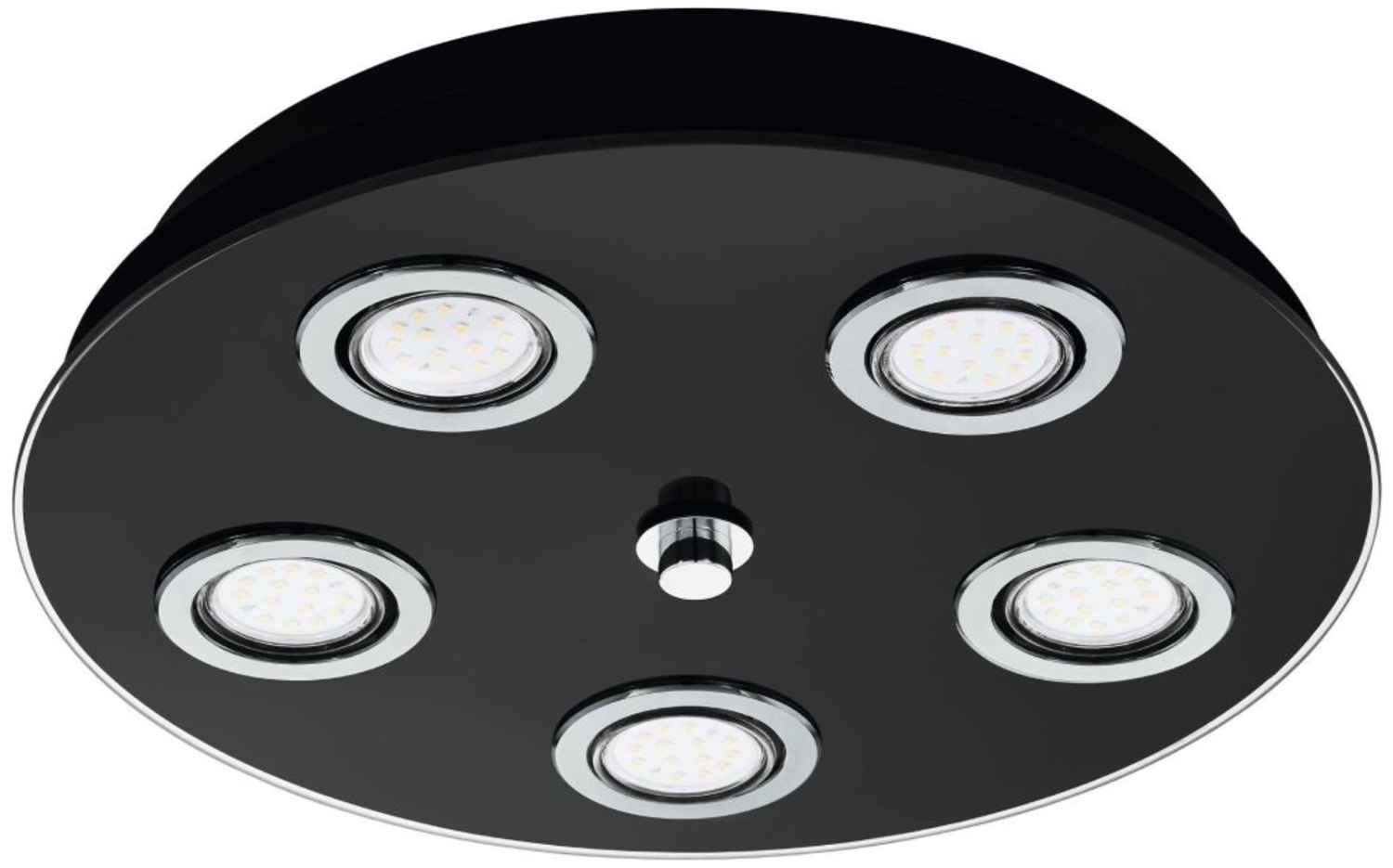 EGLO GRATTINO Deckenleuchte, schwarz, klar Bild 1