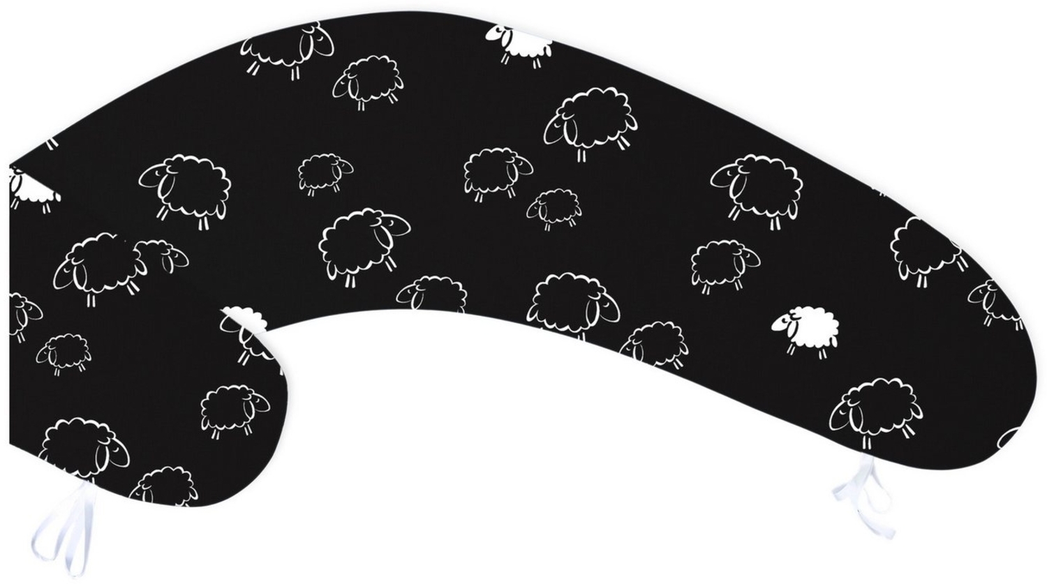 Amilian Stillkissenbezug 170 cm - Kissenbezug für Stillkissen, Seitenschläferkissen -Bezug, 100% Baumwolle - weicher und pflegeleichter Ersatzbezug Bild 1