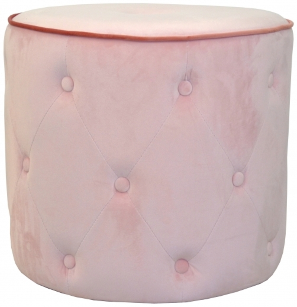 Sitzhocker/-pouf "Madagaskar" rose Bild 1