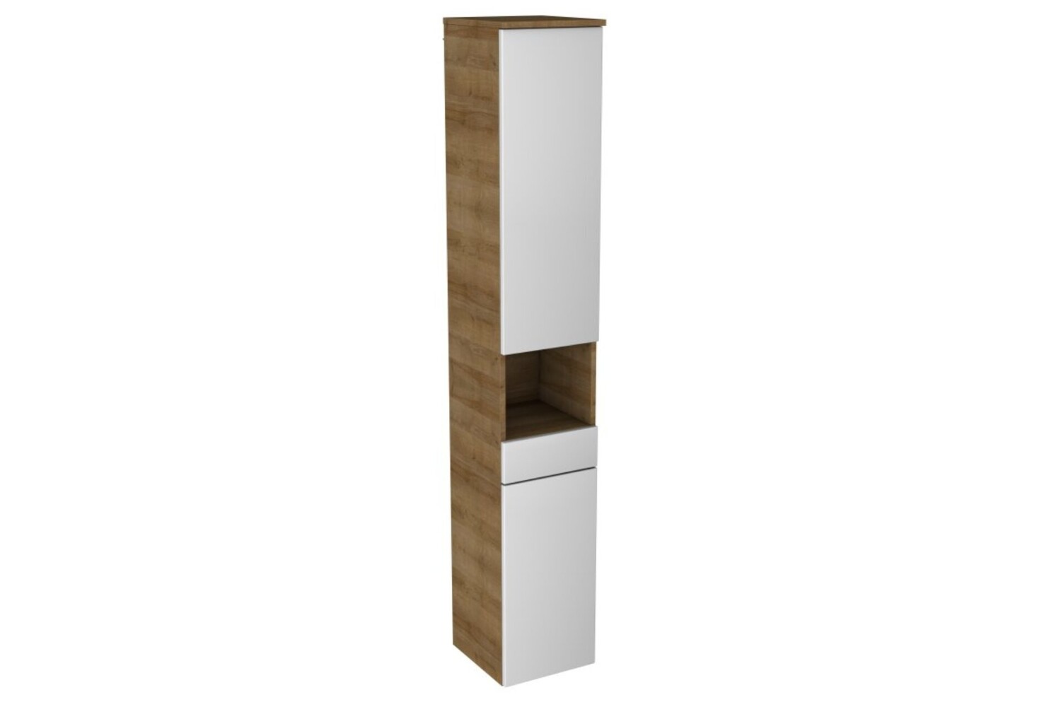 Lanzet Hochschrank mit Nische 30 cm, rechts Bild 1